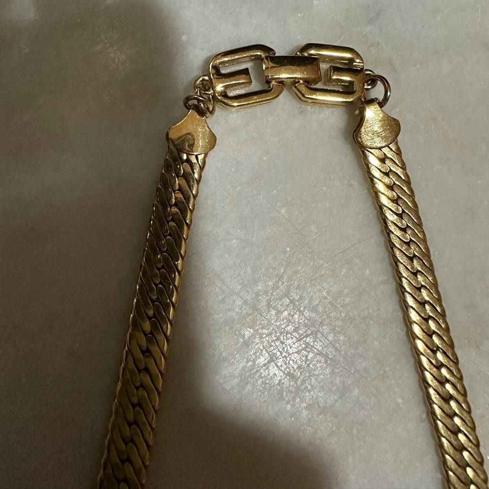 Givenchy Gold-Tone Chain Necklace